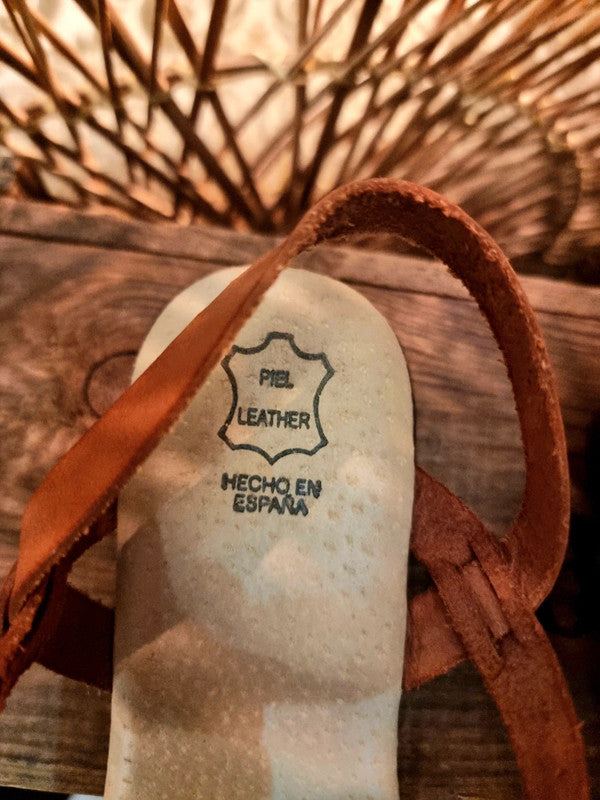 Vintage Piel Leather Sandals
