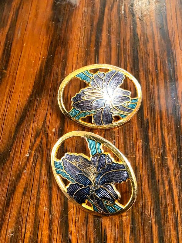 Deadstock Brand New Vintage 80s Pierced Earrings