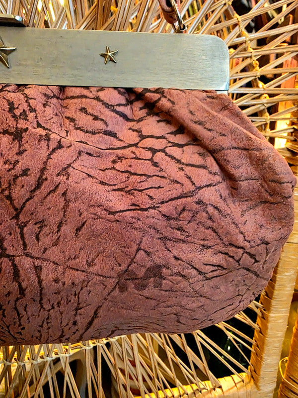 Vintage 50s / 60s Karim De Paris Leather Hand Bag