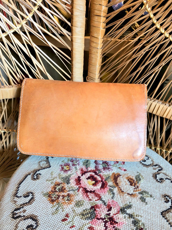Vintage 70's J.F Suede Clutch
