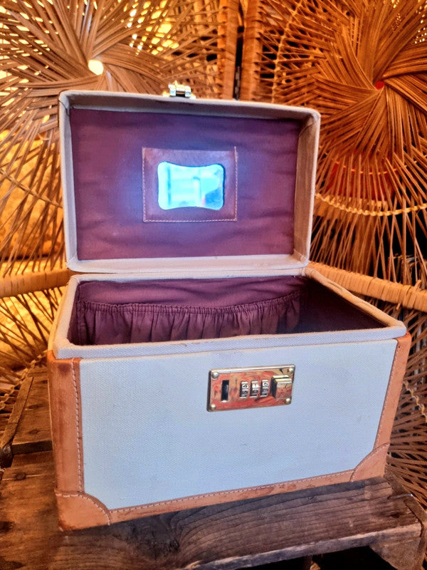 Vintage 40's/50's Makeup Case