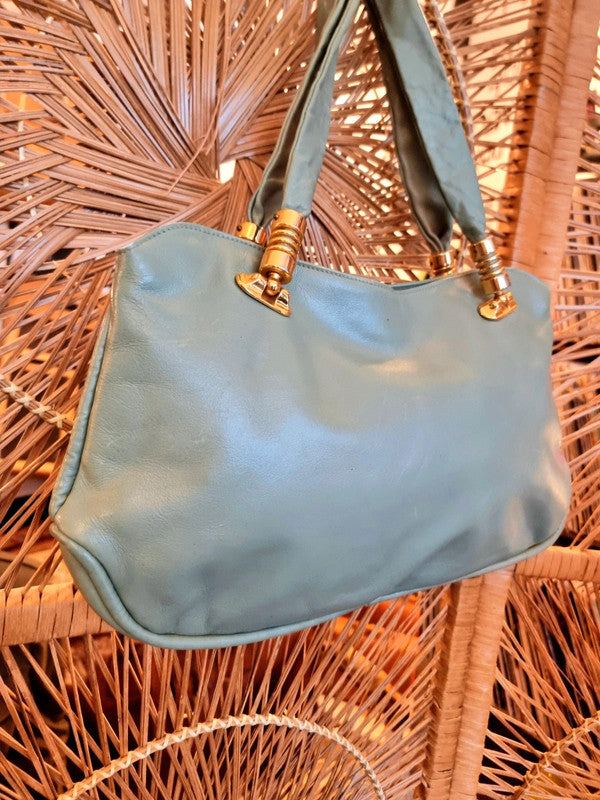 Vintage 60's Leather Hand Bag