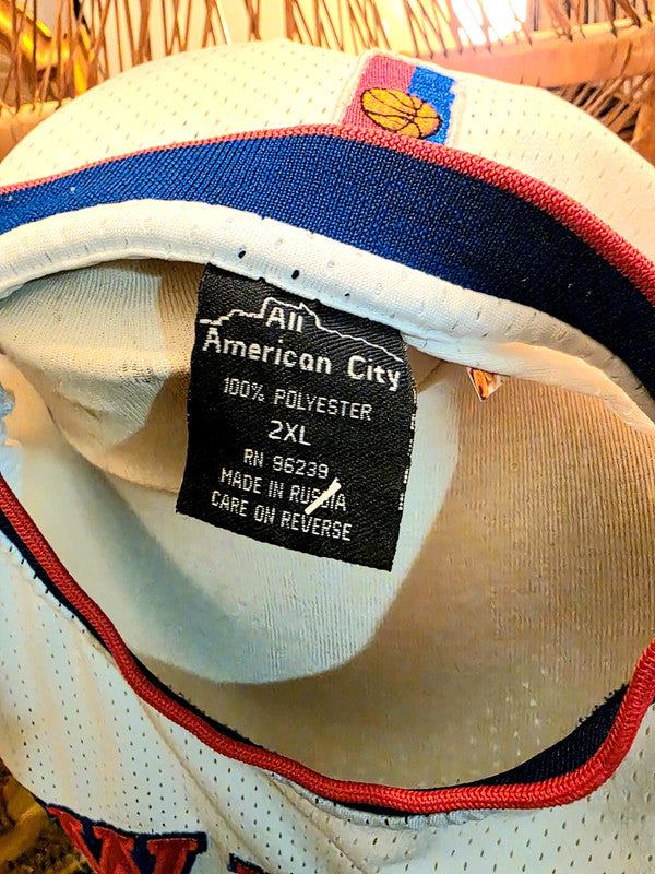 Vintage 80's/ 90's All American Basketball Throwback Jersey