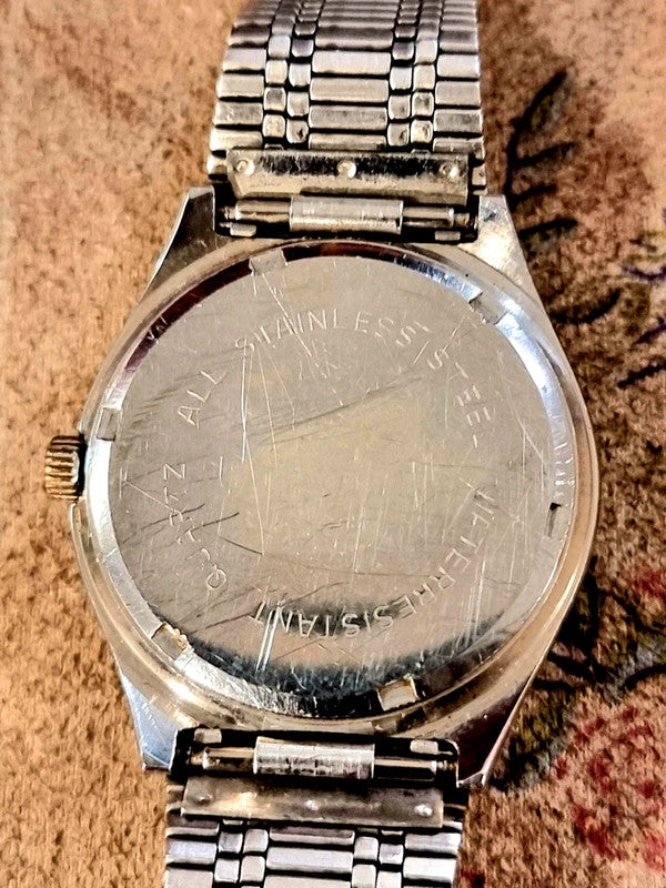 Vintage 60's W Genéve Quartz Watch