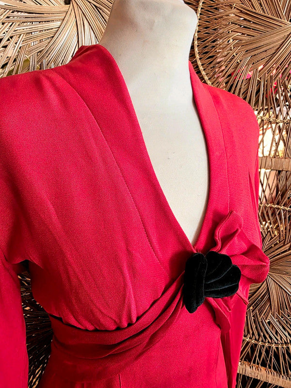 Vintage 80's Thierry Mugler Cocktail Dress