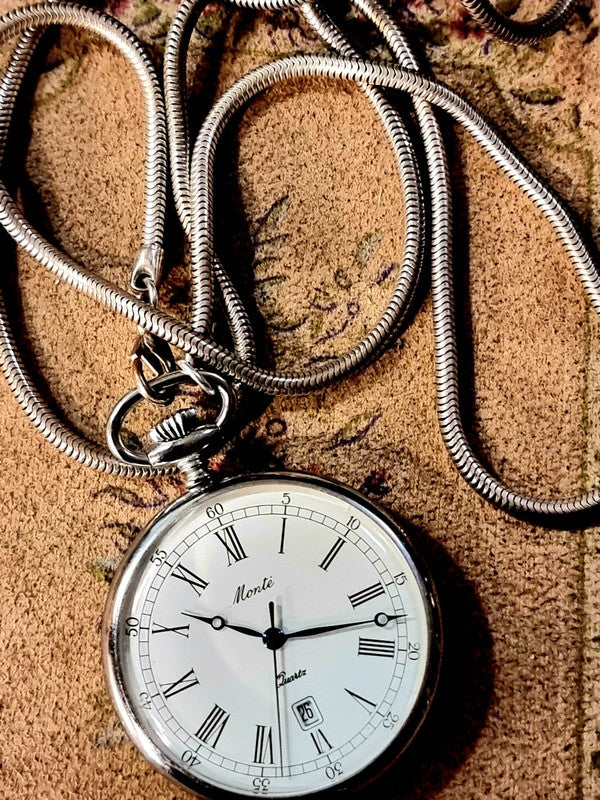 Vintage Monté Quartz Pocket Watch