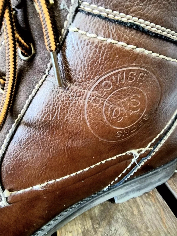 Vintage Clowse Leather Ankle Boots