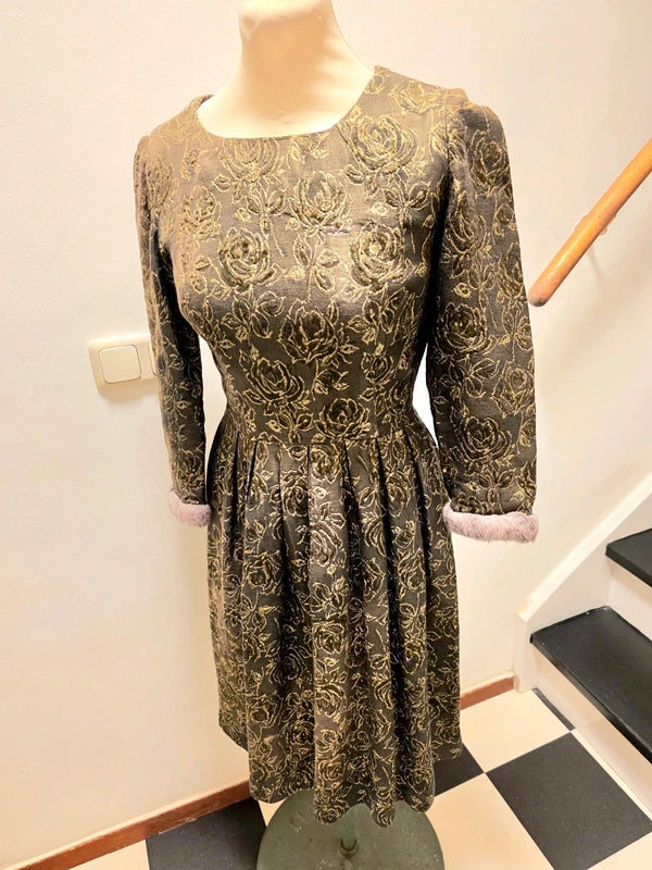 Vintage 80's Midi Dress