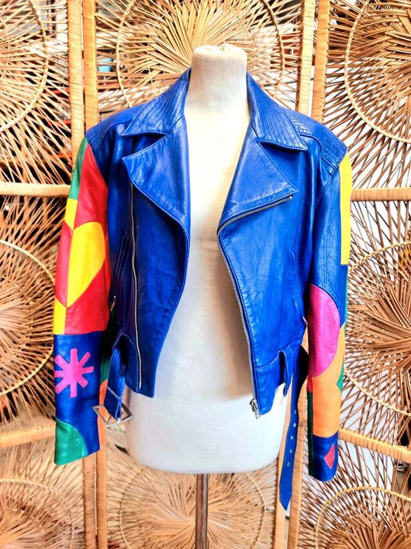 Vintage 80’s/90’s Michael Hoban North Beach Biker Jacket
