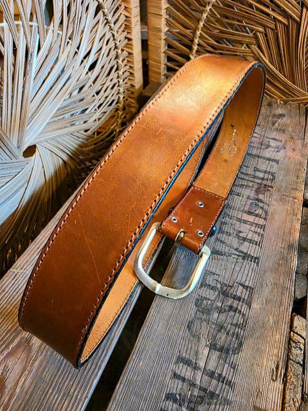 Vintage Real Leather Belt