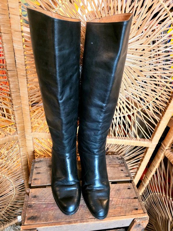 Vintage 80's Leather Boots