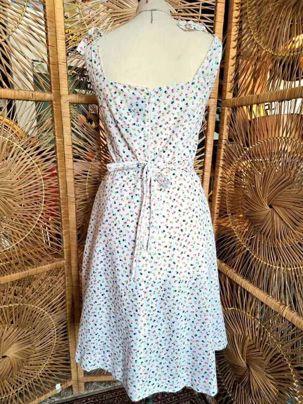 Vintage 60's Pinafore Apron Dress