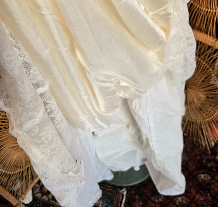 Vintage 50's Lace Wedding Dress