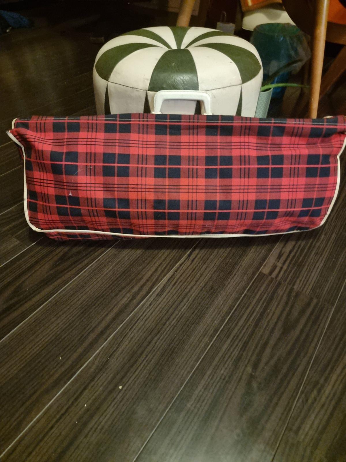 60´s/70´s Tartan Racket Holdall Bag