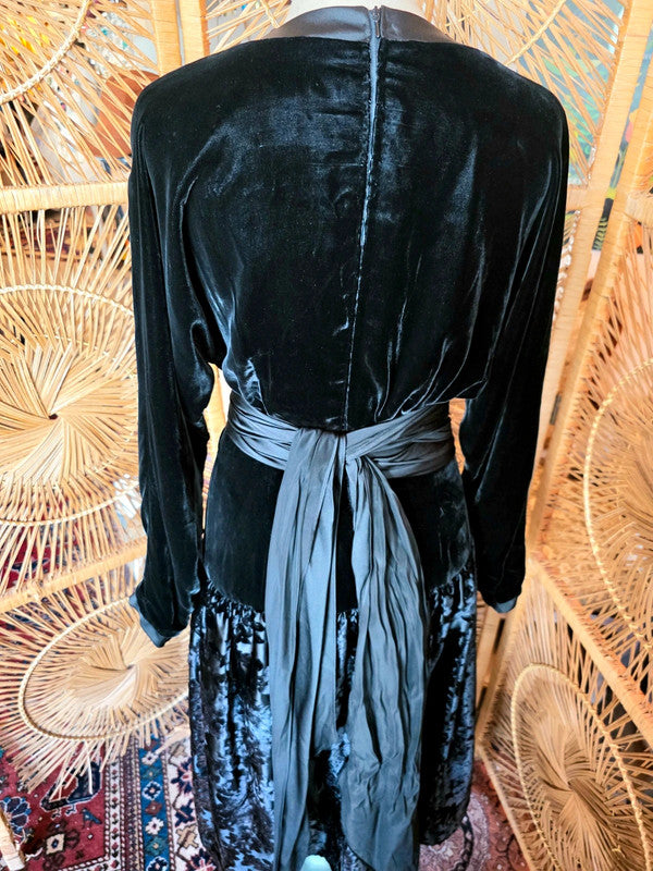 Vintage 80's JL Scherrer Evening Dress