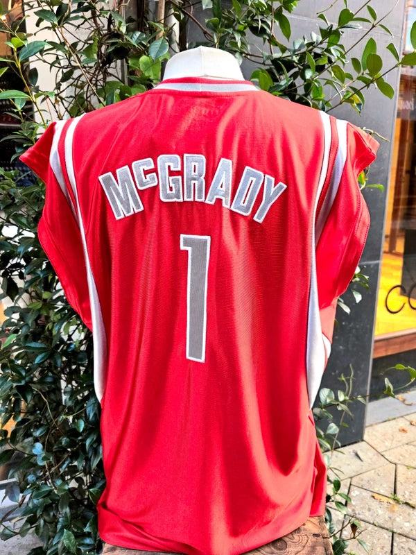 Vintage 2000's Rockets McGrady Basketball Jersey