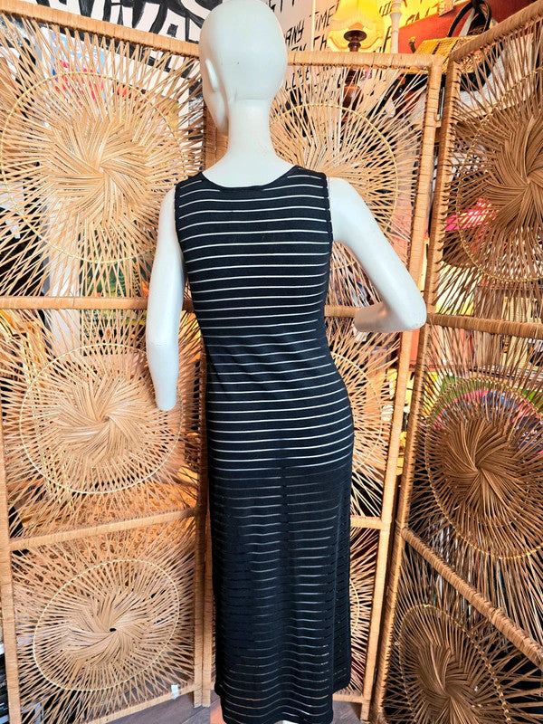 Vintage Excite Sleeveless Maxi Dress