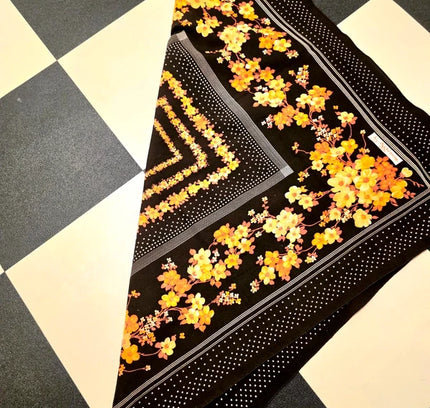 Vintage 1970's P. Florauce Scarf