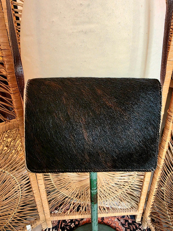 Vintage 70's Leather Crossbody Bag