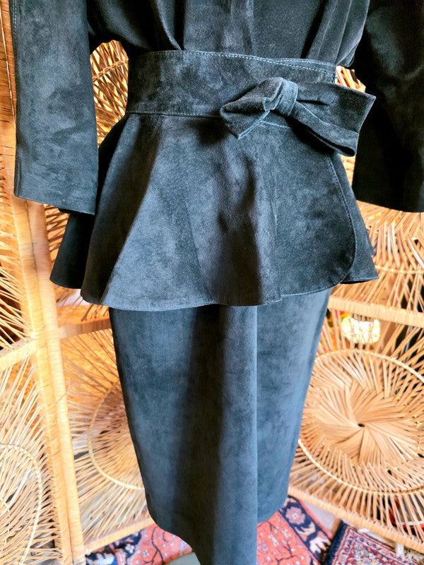 Vintage 80's Peplum Dress