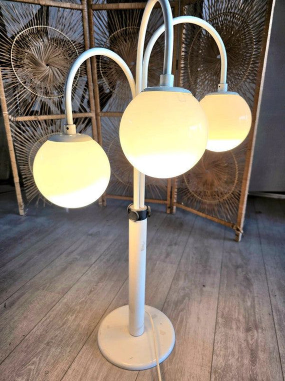 Vintage 70s Mid Century Waterfall Lamp -Tafellampen