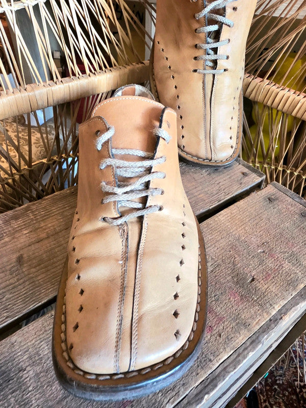 Vintage Nicola Barbato Leather Shoes