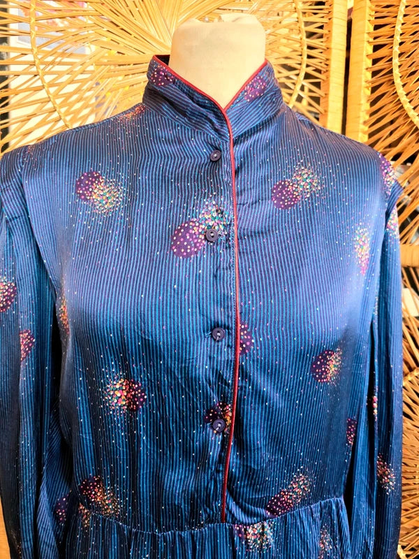 Vintage 70's Roger Mahr Midi Dress