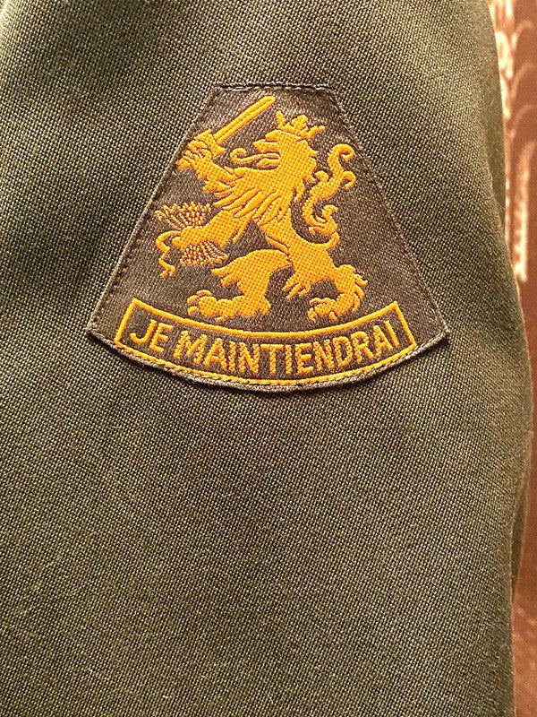 Vintage Netherlands Collectable Military Jacket