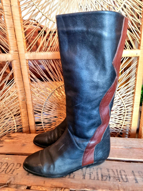 Vintage 80’s Leather Boots