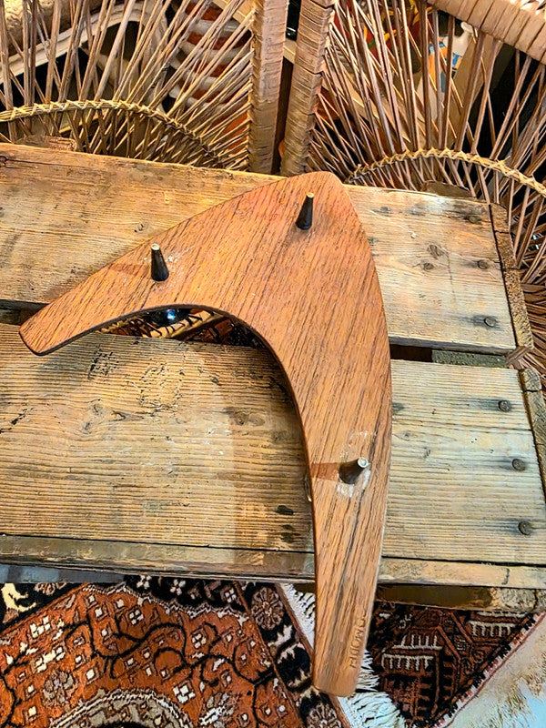 Vintage Wooden Candle Holder