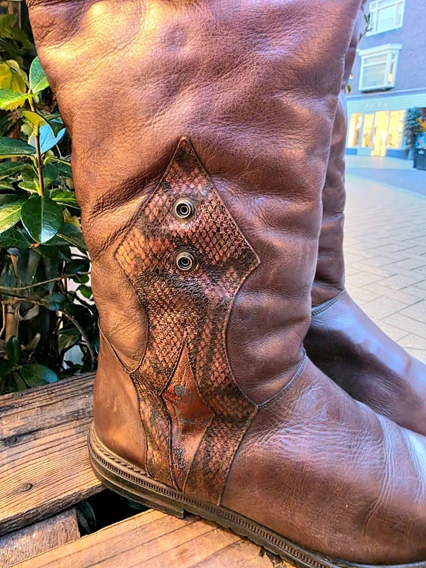 Vintage 80´s Leather Boots