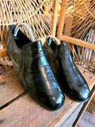 Vintage Bally Suisse Club Patent Slip on Shoes