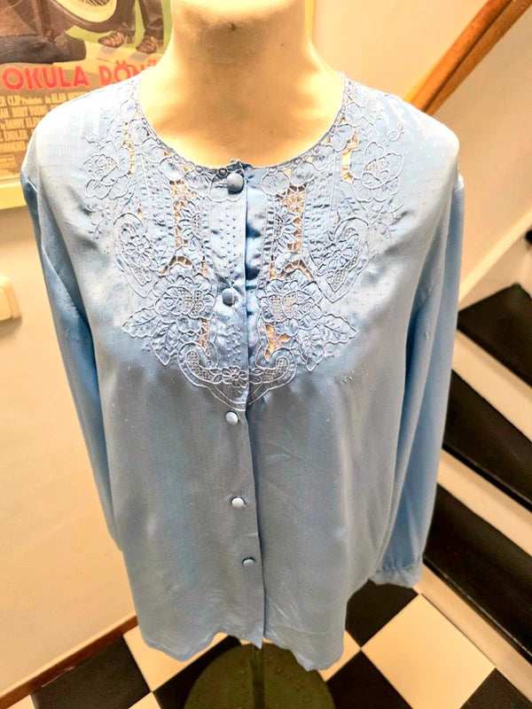 Vintage 70's / 80's Alberto Blouse Top