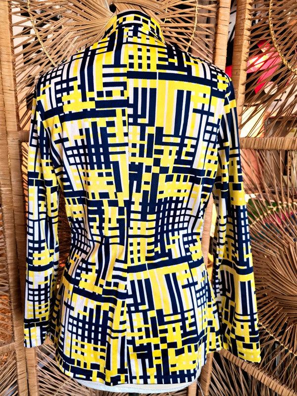 Vintage 70s Devernois Blouse