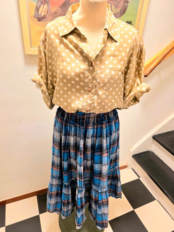 Vintage 1980's Elasticated Skirt