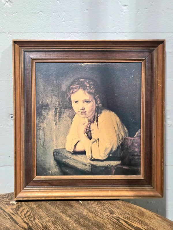 Painting "The Kitchen Maid" by Rembrandt van Rijn