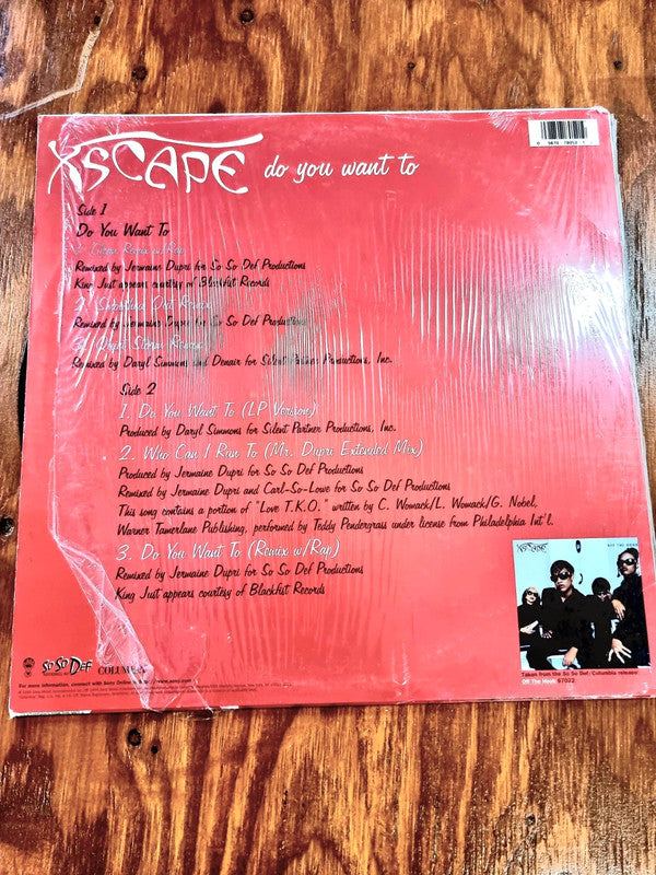 Xscape – Do You Want To Record Vinyl