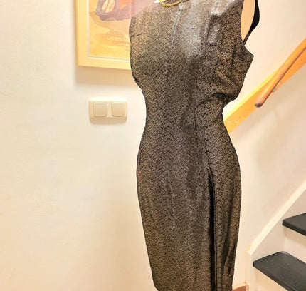 Vintage 50's / 60's Glitter Wiggle Dress