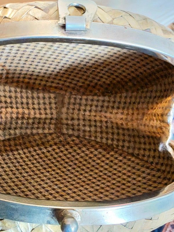 Vintage 80's / 90's Straw Shoulder Bag