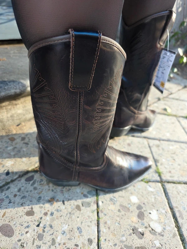 Vintage 80's Cowboy Boots