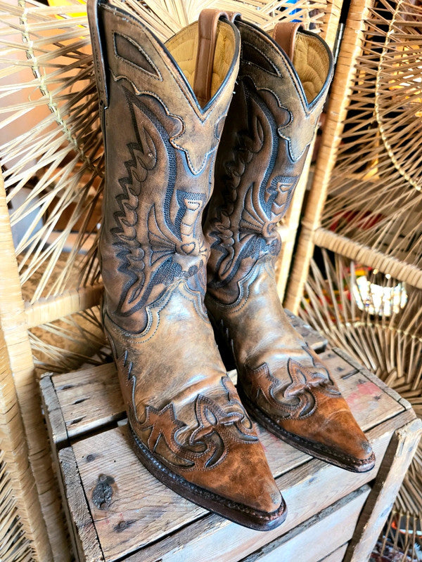 Vintage 70's Mezcalero Cowboy Boots