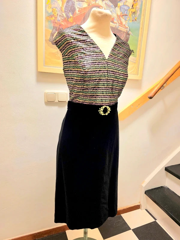 Vintage 70's / 80's Velours Champion Dress