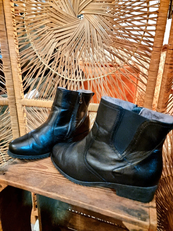 Vintage Alpina Ankle Boots