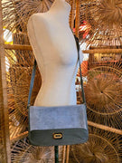 Vintage 80s Leather Shoulder Bag
