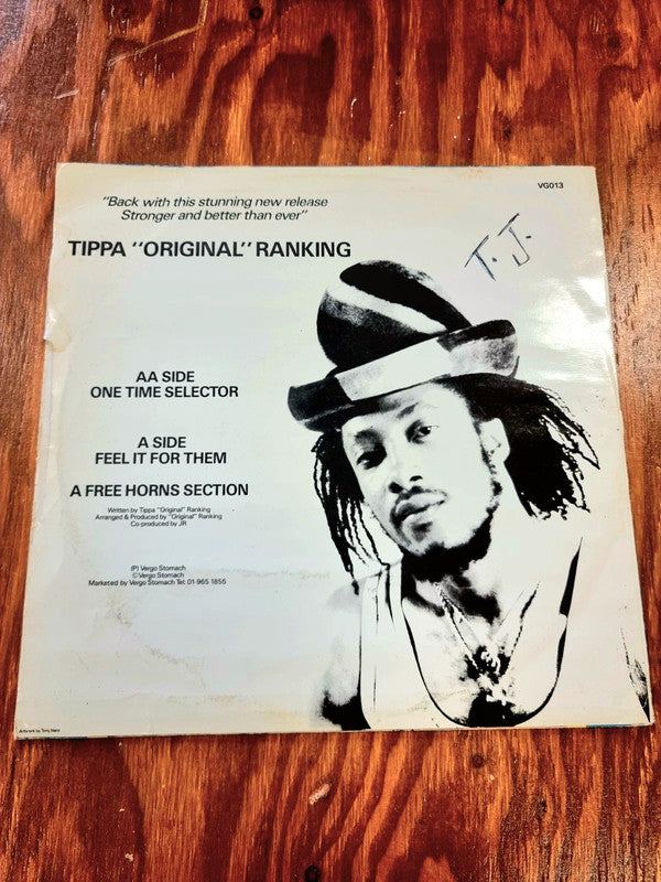 Tippa "Original" Ranking – Feel It For Them Record Vinyl