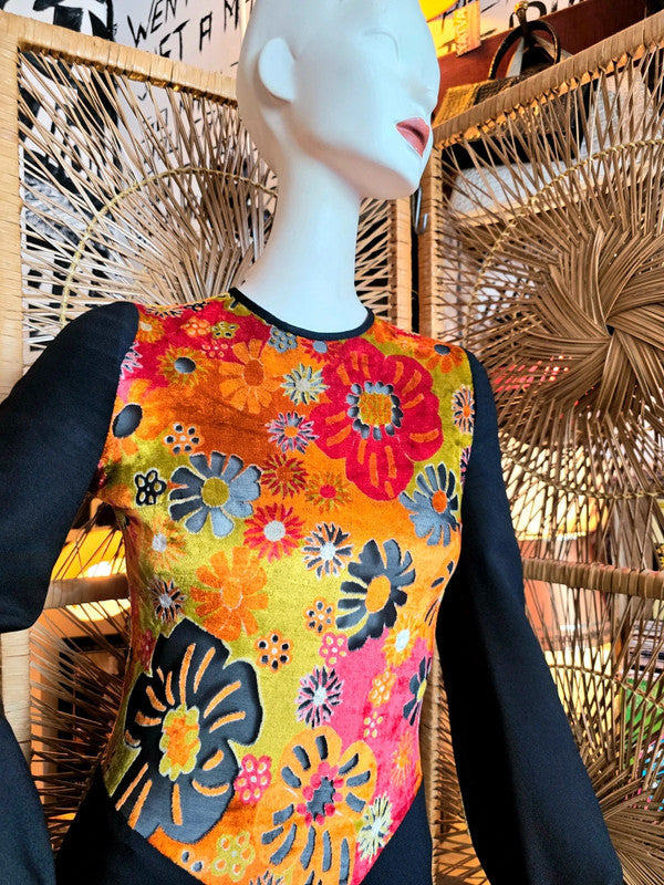 Vintage RARE 60s/ 70s Palazzo Jumpsuit Glam