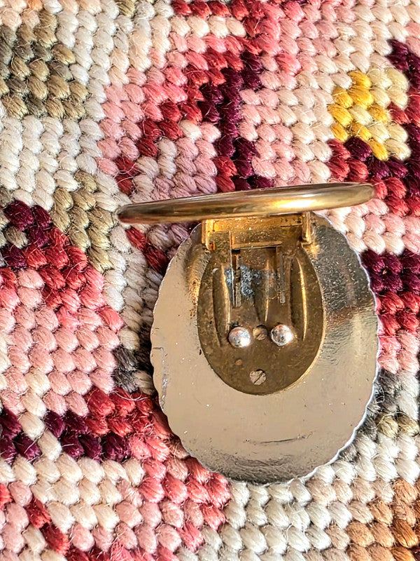 Vintage 70s Scarf Clip