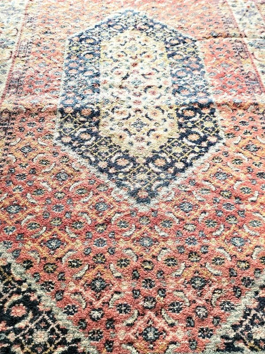 The Masterpiece Collection: Authentic Persian Bidjar Accent Rug