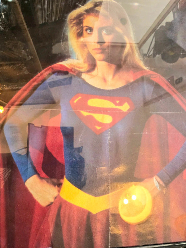 Framed Supergirl Poster Helen Slater DC Comics DCU 1984 Picture