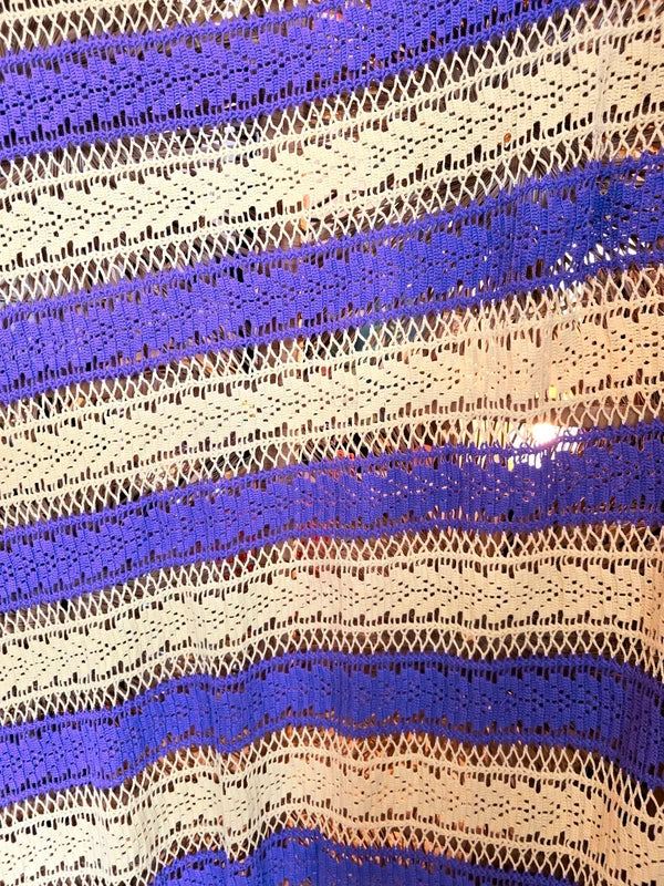 Vintage 60's/70's Crochet Blanket